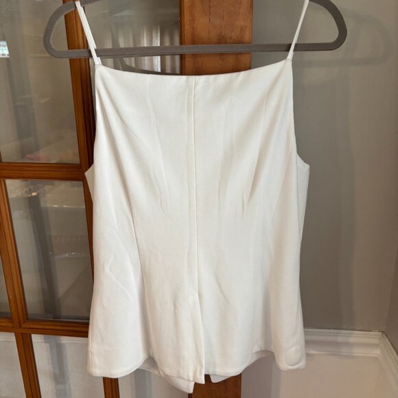 Anthropologie White Button-Down Top - Picture 9 of 14